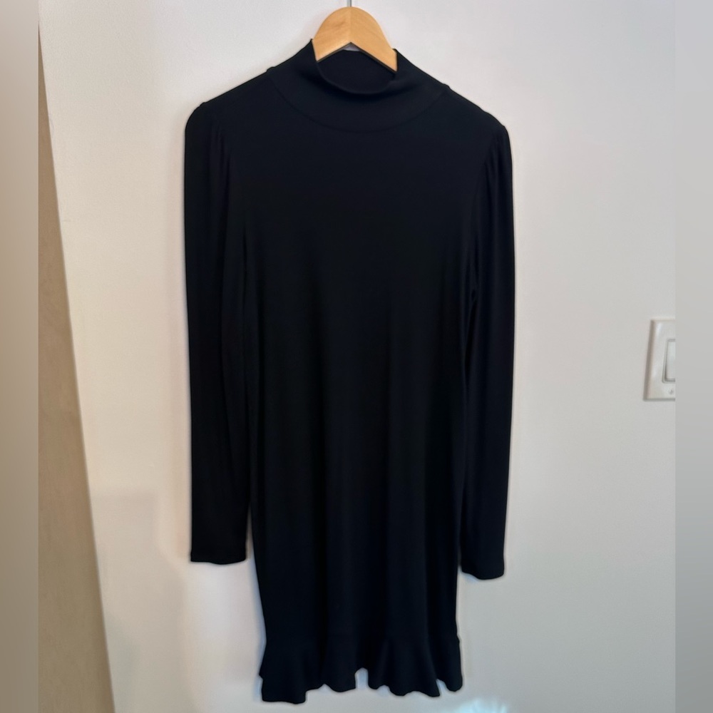 Paige Ribbed Turtleneck Dress